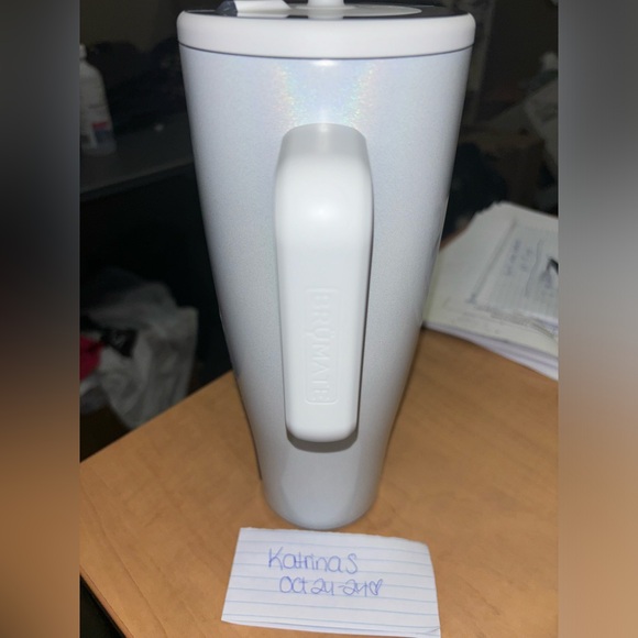 SOLD on cross post. Brumate, Glitter White Era 40oz - Picture 5 of 10